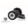 Photecs Mini Tripod Head Pro V3, CNC Machined Ball Head