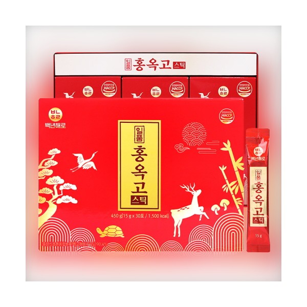 [Baeknyeonhaero] Excellent Hongokgo stick (15g 30 packs/1 month supply) / [백년해로] 일품 홍옥고 스틱(15g30포/1개월분)