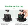 Photoys Vaccum Suction Cup Car Mount,Aluminum Alloy Magic Arm 360-Degree