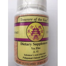 Treasure of The East, Solomon's Seal Rhizome - Yu Zhu (5:1 Concentrated Herbal Extract Granules, 100g)