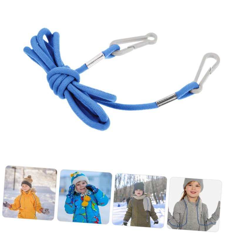 Baluue 3pcs Mitten Clips Strap Winter Glove Connector for Durable