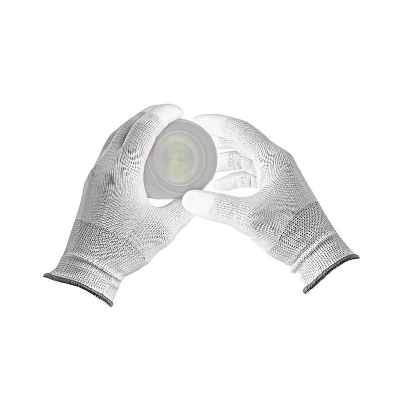 Minadax ESD Anti-Static Gloves Finger-TIP - 5 Pairs, Size L/9