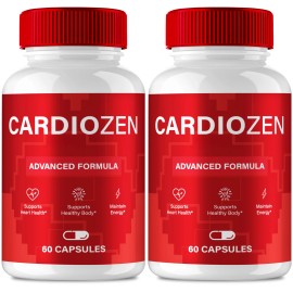 Ideal Performance (2 Pack) Cardiozen Capsules, Advanced Blood Health Support for Overall Health