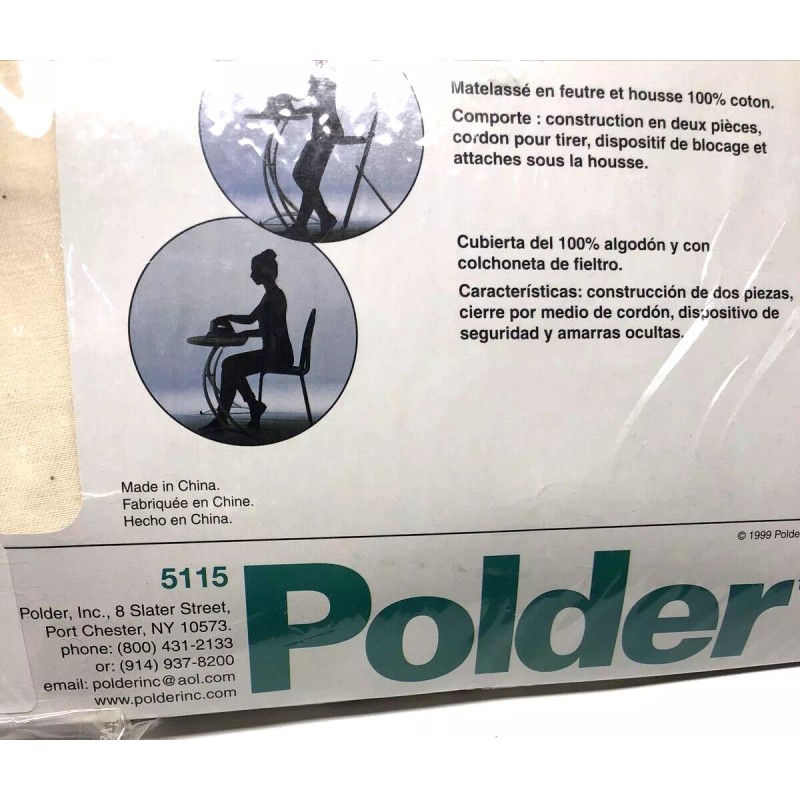 Polder, Ironing Board Replacement Covers, New In Package