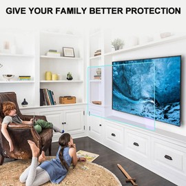 JHZDX Anti Blue Light Screen Protector for 32-37 Inches TV Filter Out Blue Light Anti-Glare That Relieve Computer Eye Strain and Help You Sleep Better,32" 698 * 392