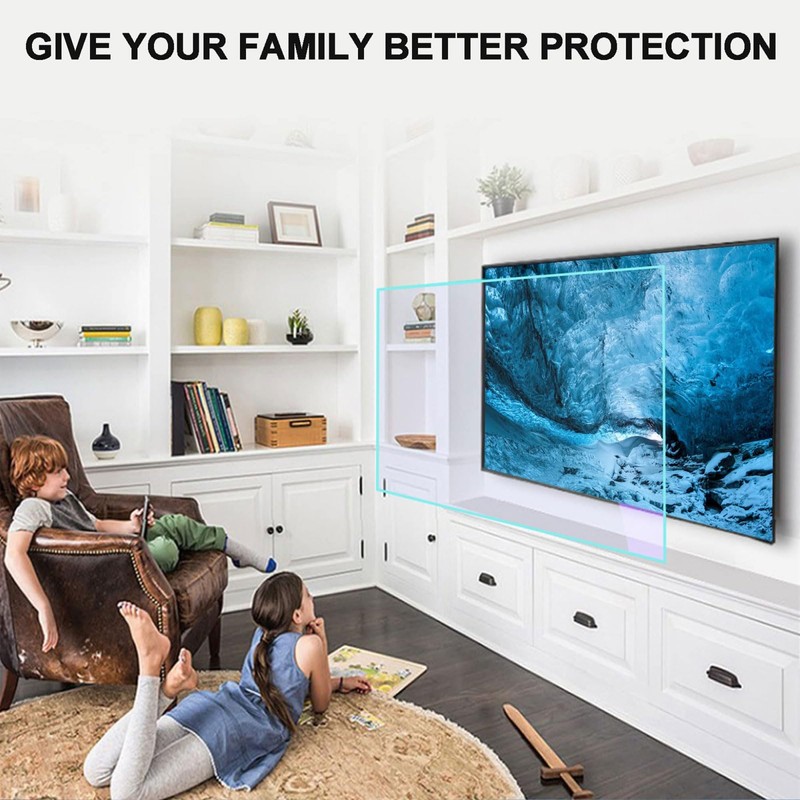 JHZDX Anti Blue Light Screen Protector for 32-37 Inches TV