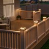 VOLISUN Solar Fence Post Cap Lights, 4x4 Solar Post Cap