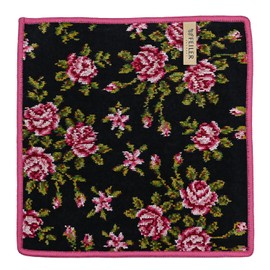 フェイラー ハンカチ ハンドタオル タオルハンカチ 30cm MIRIAM CHERRY ミリアム ブラック チェリー