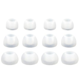 12pcs (TRS-W) 4S / 4M / 4L Replacement Eartips Buds Compatible with BeatsX, Powerbeats High Performance, Powerbeats Pro, Powerbeats 3 2 1, Flex, iBeats, Tour, Tour 2, Tour 2.0, UrBeats3 Earphones