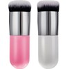 2 Pieces Foundation Brush Chubby Makeup Brush Kabuki Makeup Brush