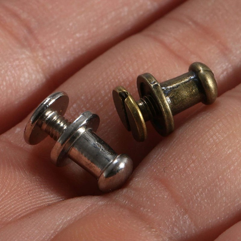 Mgoodoo Pack of 12 Mini Box Jewellery Cabinet Knob Antique