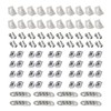 KDSSYFT 2020 Series Aluminum Profile Connector Set Corner Brackets 20pcs
