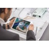 Single Mode ST Gigabit Fiber Media Converter - Built-in Fiber