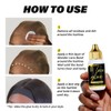 Invisible Wig Bonding Adhesive, Lace Glue for Wigs(1.3oz)