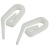 New Nylon Curtain Hooks 500 Hooks