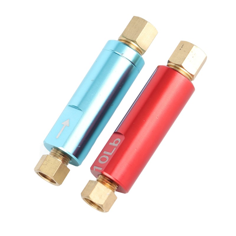 2pcs Residual Valve Metal Residual Brake Pressure Check Valve Universal