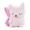 azrte (azurute) Large Animal Blanket Warm Owls Women's Fleece Roll