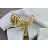Hermoso Dije Gallo Grande. Chapa De Oro 18k. Sin Cadena
