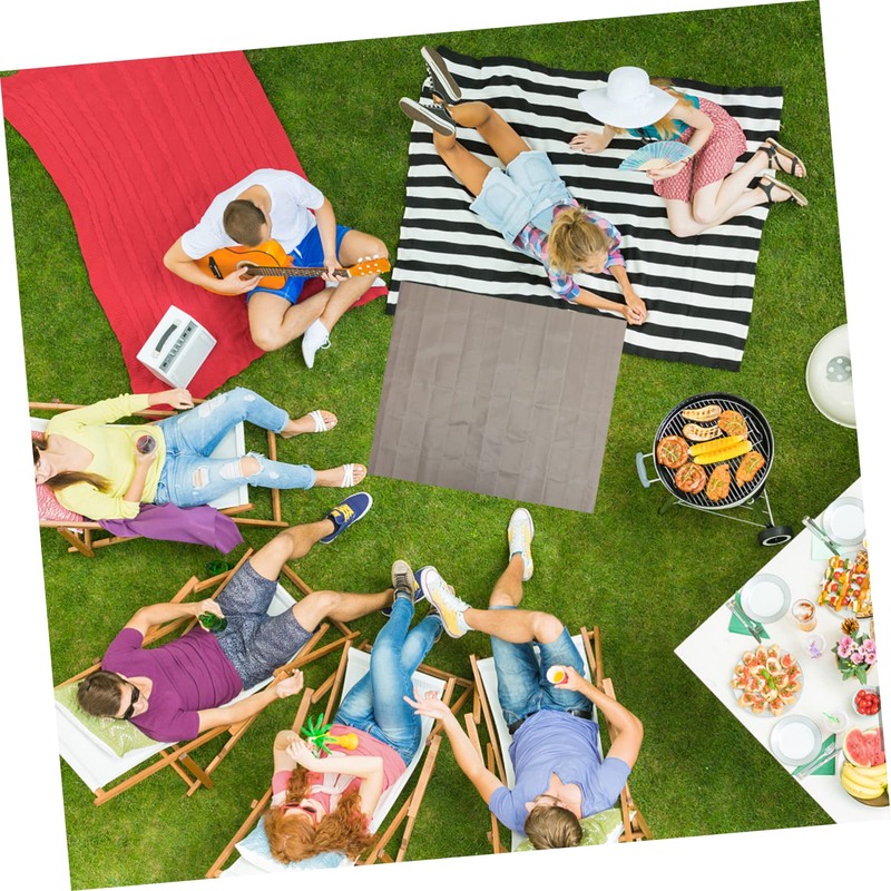 CAXUSD Fireproof Camping Fire Pit Mat Durable Outdoor Protection Pad