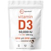 Micro Ingredients Vitamin D3 50,000 IU + K2 MK-7 200