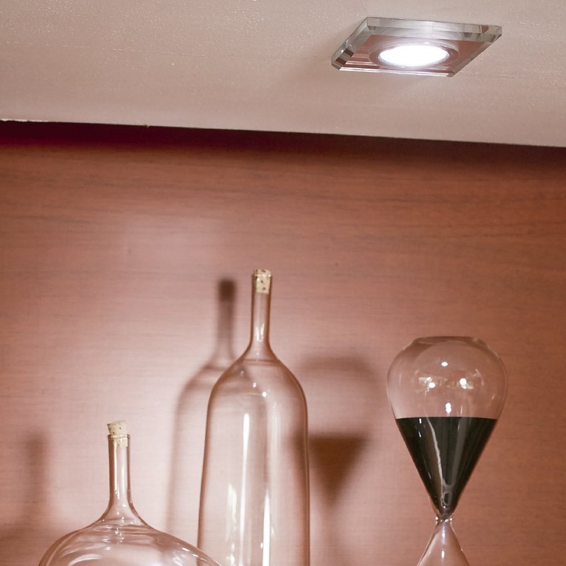 Tecnolite - Lámpara de Interior, color Cristal Espejo, compatible con