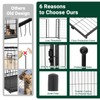 Dog Playpen,48 Inch(H) 18 Ft(L) 8 Panels Dog Fence Indoor/Outdoor,Heavy