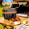 JEEJIA Cordless Heated Lunch Box, 6-Cup Capacity 1.5L 360° Rapid
