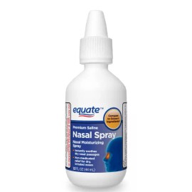 Equate Premium Saline Nasal Moisturizing Spray, 1.5 fl oz - PACK 1