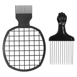 Hair twine comb combs haircut set, hair comb fist wide teeth African comb hairdresser salon tools for curly hair and African hairstyle DIY hairstyle