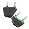 Bediffer 1 Pair Falling Crash Pad Motorcycle Frame Slider Falling