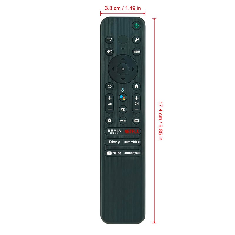 Allimity RMF-TX810U Replacement Voice Remote fit for Sony 4K Ultra