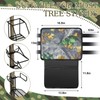 Tree Stand Seat Replacement with Storage Pocket 16.5*13inch Universal Replacement