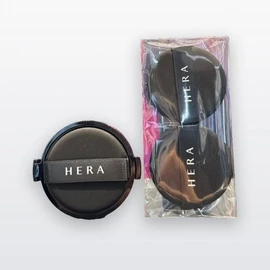 Hera 헤라 블랙쿠션파운데이션 듀오 NEW 세트 리필15g+퍼프2매 커버력좋은쿠션 666262 27N1허니 리필15g+퍼프2ea 예