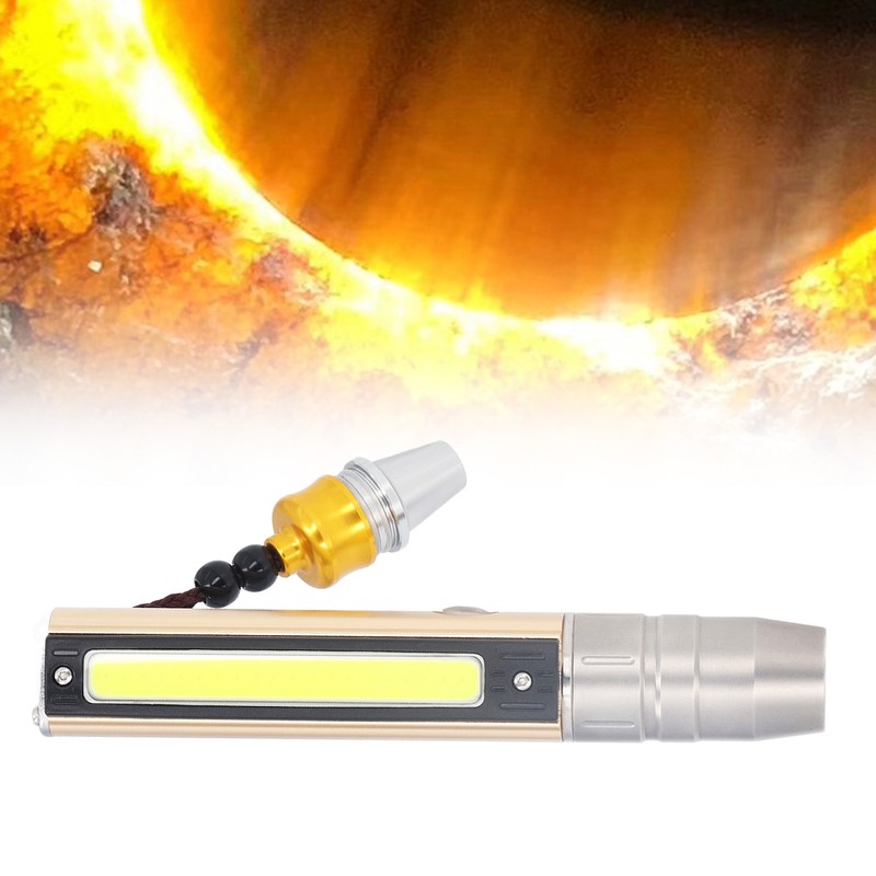 Gemstone Light 3 LED 1 COB USB Charging Aluminium Alloy