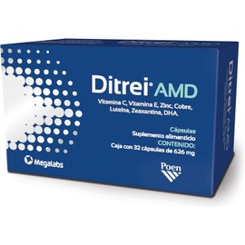 Ditrei AMD cápsulas caja c/32 suplemento alimenticio