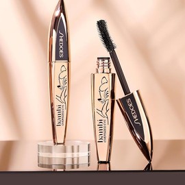 Bambi Deer Lash Blast Clean Volume Mascara, Vegan Formula, Volumizing, Smudge-Proof, Cruelty Free, Very Black, Waterproof Mascara