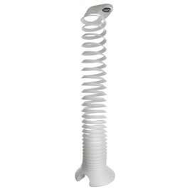Eisnhauer® Cable spiral, white, vertical cable management for different heights or height-adjustable desks up to approx. 160 cm