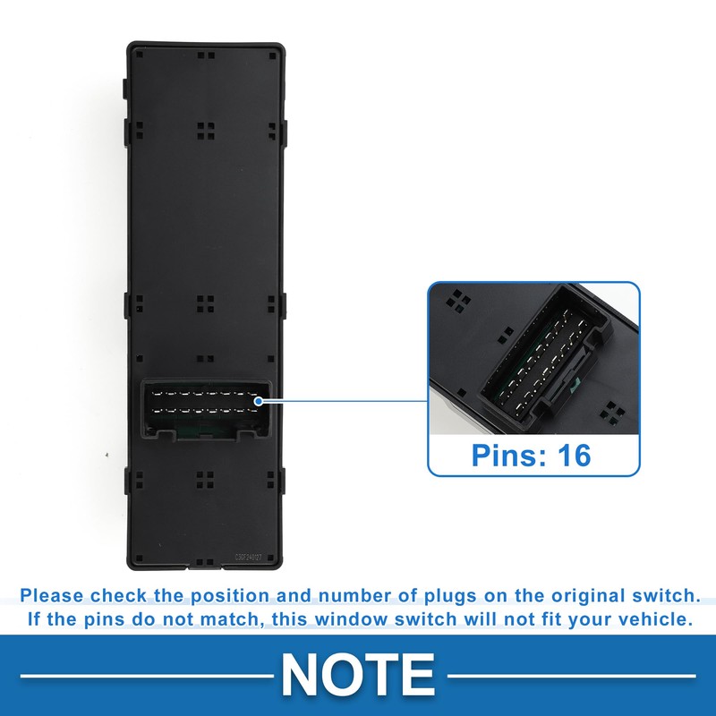 A ABSOPRO Power Window Switch Front Left Driver Side Window