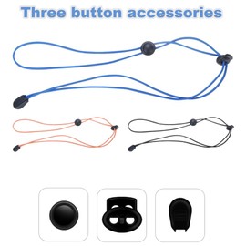 Fishing Graph Cover Straps,Fish Finder Bungee with Adjustable, Fishing Accessories,Secure Fish Finder Cover During Travel to Protect from Damage,Widely Applicable Fit Up to 18 in Screens Black（1PCS）