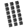 200Pcs Square Rivets, 9mm Square Spike Studs DIY Leathercraft Spike