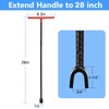 Eapele Water Meter Key 28 inch Enforced Steel T-Handle With