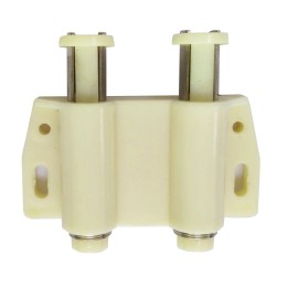 FixtureDisplays 4PK Double Magnetic Latch Door Stopper Cabinet Cupboard Showcase Door Catch