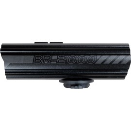 Cyclami 2000 Lumen LED Bicyle Light in Black Aluminum