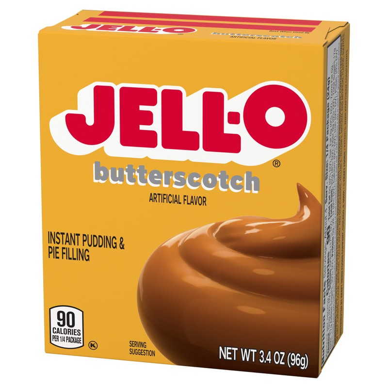 Jell-O Instant Butterscotch Pudding & Pie Filling (3.4 oz Boxes,