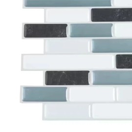 Smart Tiles Muretto Brina 10.2 in x 9.10 in Vinyl Peel and Stick Tile (4-Pack)