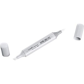 Copic Sketch Marker, Oval Shaped Barrel, Medium Broad and Super Brush Nibs, YR68 Orange (YR68-S)