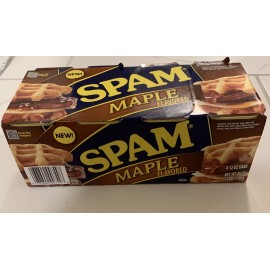 Spam 4 Pack Spam New Maple Flavored Luncheon Meat 12 oz