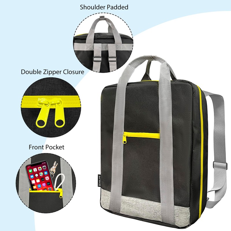 KISLANE Monster Trucks Storage Backpack - Versatile Carrying Case With