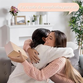 LUNA PARK-6Pzs Regalos de Cumpleaños para Mujeres，kit spa，kit de baño mujera，regalos para mujer，set de regalo para mujer，regalos para novia，mamá，regalo mujer，Regalos festivos (Rosa Clara)