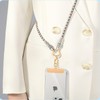 AIQIUQIU Phone Tether Tabs, Cell Phone lanyard Pad Metal Ring